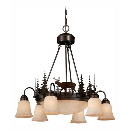 Vaxcel Bryce 9L Chandelier CH55406BBZ